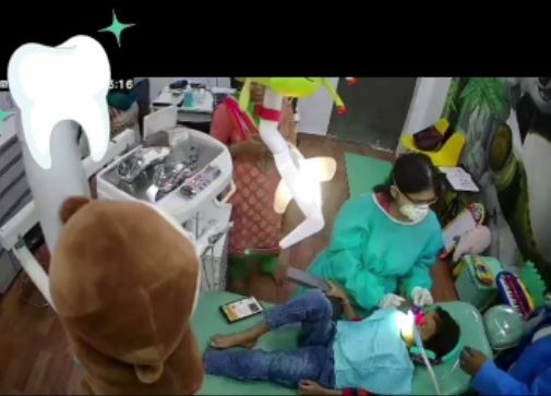 Painless tooth extraction