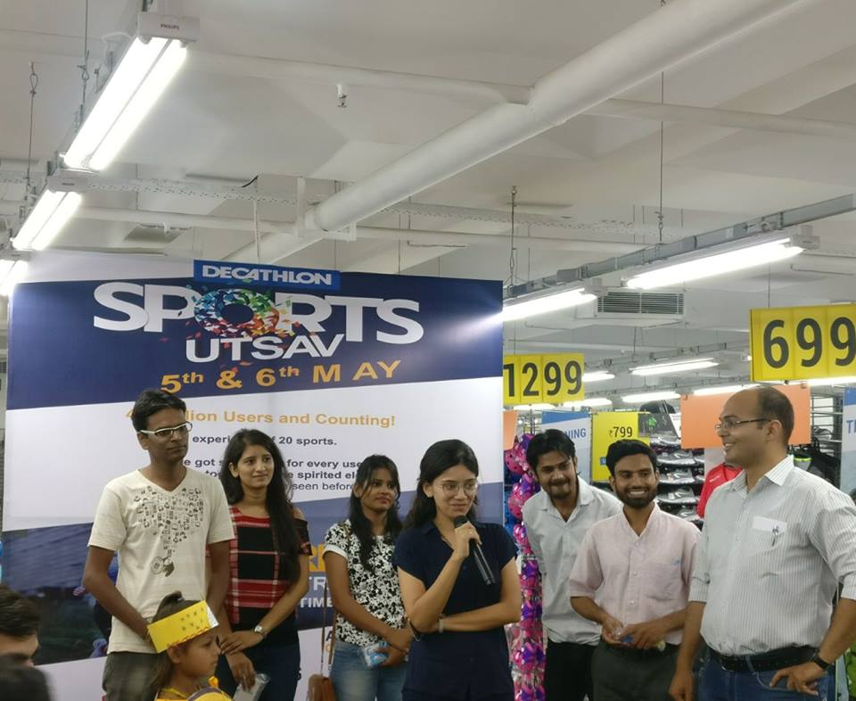 Two extremely exciting days at the Decathlon Sports Utsav at Gomti Nagar, Lucknow